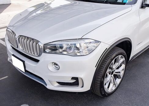 IJDMTOY EURO Black-Out Smoked Mort Marker Side Side Lens متوافق مع BMW 2014-19 F15 X5 X5M ، استبدل عاكسات العنبر OEM in Saudi Arabia