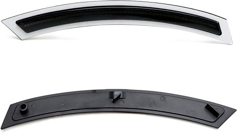 IJDMTOY EURO Black-Out Smoked Mort Marker Side Side Lens متوافق مع BMW 2014-19 F15 X5 X5M ، استبدل عاكسات العنبر OEM in Saudi Arabia
