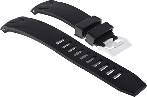 Ewatchparts 22 مم سوار حزام الشريط المتوافق مع أوميغا Seamaster 45.5mm كوكب أوشن ساعة المطاط in Saudi Arabia