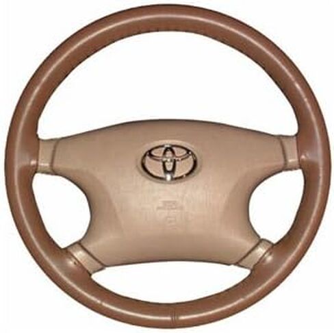 Wheelskins Original One Color non perforated style Leather Steering Wheel Cover - Color: Charcoal, Size: AX in Saudi Arabia