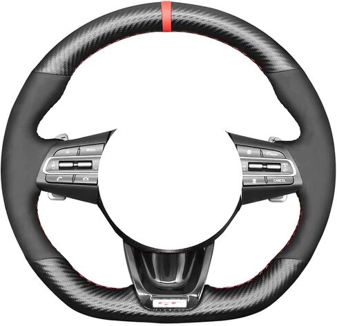 غطاء عجلة القيادة Mewant لـ Kia Stinger 2018-2022 / stering Wheels Accessories لـ Kia Stinger in Kuwait