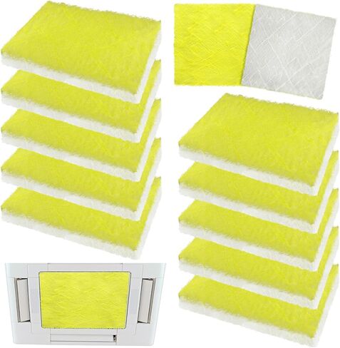 Motipuns 50 Pack Paint Booth Filter Filter Pad 20 "× 20" × 2.4 "، مرشحات كشك الرش من الألياف الزجاجية in Saudi Arabia