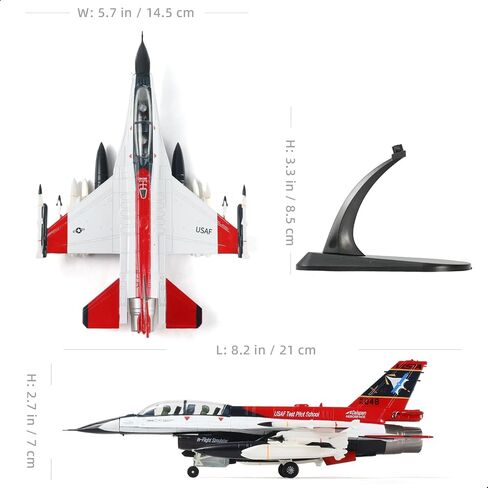 1/100 F-16C Fighting Falcon Fighter Model Metal DieCast Aircraft Jet Kit Fighter Plane Model Military Airplane for Collection and Gift in Kuwait