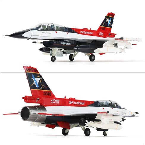 1/100 F-16C Fighting Falcon Fighter Model Metal DieCast Aircraft Jet Kit Fighter Plane Model Military Airplane for Collection and Gift in Kuwait