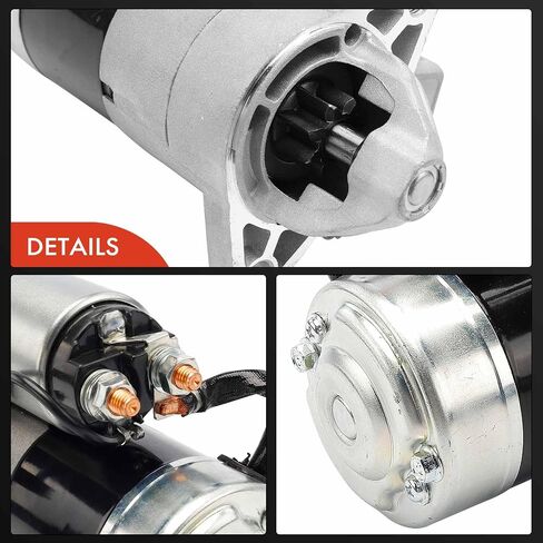 A-Premium Starter Motor متوافق مع Nissan Sentra 2000 2001 2002 L4 1.8L ، 12V 1.1KW 8-TETH في اتجاه عقارب الساعة in Saudi Arabia