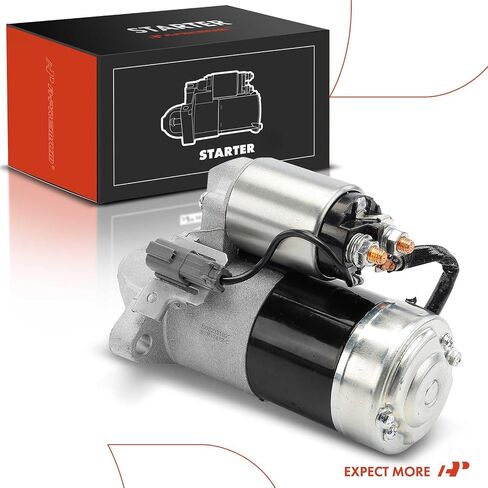 A-Premium Starter Motor متوافق مع Nissan Sentra 2000 2001 2002 L4 1.8L ، 12V 1.1KW 8-TETH في اتجاه عقارب الساعة in Saudi Arabia