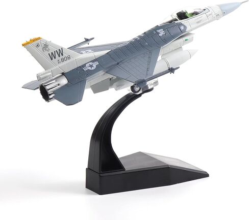 1/100 F-16C Fighting Falcon Fighter Model Metal DieCast Aircraft Jet Kit Fighter Plane Model Military Airplane for Collection and Gift in Kuwait