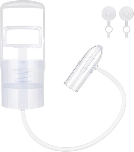 Nasal Aspirator for Baby, Baby Nose Sucker, Booger Sucker with Hand Pump and Non-Invasive Tip to Clear Clogged Passages and Boogers in Kuwait