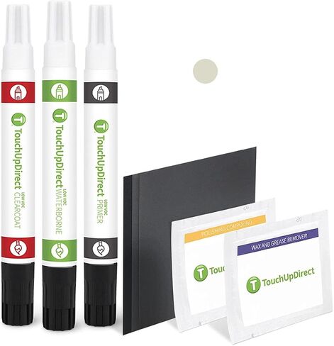 TouchUpDirect H6Q Desert Khaki Compatible With Subaru Exact Match Touch Up Paint Aerosol - Essential Package in Saudi Arabia