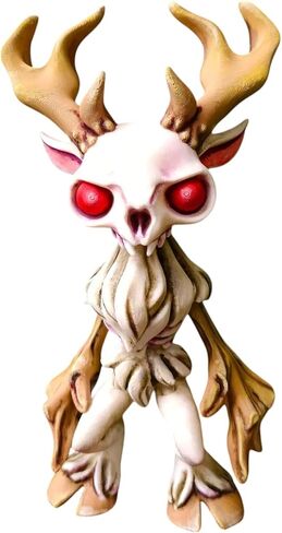 Articulated Wendigo Figurine – Cryptid Desk Fidget for Teens & Adults – Stress Relief & Collectible – Poseable Mythology Horror Collectible – 3D Printed in Canada in Saudi Arabia