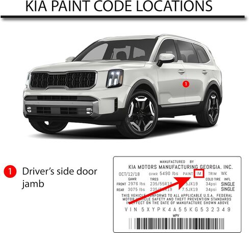 إمدادات الطلاء البحث والتطوير متوافق مع Kia Aye ، طلاء السيارات الصفراء الشمسية ، مجموعة اللمس in Kuwait