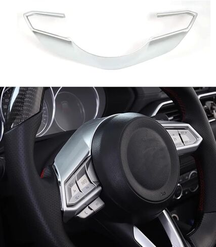 ملحقات السيارات تناسب Mazda CX-5 Cx5 2017-2023 لـ CX9 2016-2023 ABS تقليم عجلة القيادة الداخلية (ألياف الكربون) 1pc in Kuwait