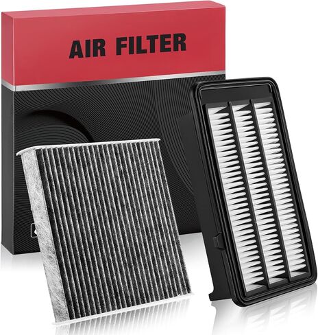 BDFHYK CA7440 Engine Air Filter and CF10553 Cabin Air Filter Compatible with Nissan Frontier NV1500 NV2500 NV3500 Pathfinder Xterra, Compatible with Suzuki Equator, 3 PCS in Saudi Arabia