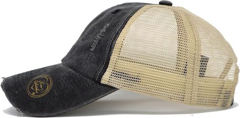 Custom Embroidered Hat Vintage Washed Distressed Trucker Baseball Cap Adjustable Men Women Low Profile Dad Cap in Saudi Arabia