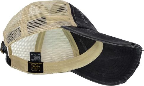 Custom Embroidered Hat Vintage Washed Distressed Trucker Baseball Cap Adjustable Men Women Low Profile Dad Cap in Saudi Arabia