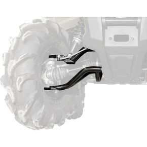 Superatv High التخليص 2 "الإزاحة الأمامية الأمامية A -arms لإطارات Can -Am Outlander (Gen 2) 2019+ - أسود - تصل إلى 32" إطارات in Kuwait