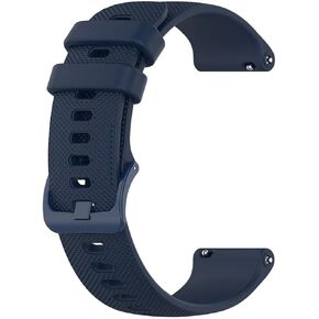 16mm, 18mm, 20mm, 22mm Silicone Strap Watchband Accessories Unisex in Saudi Arabia