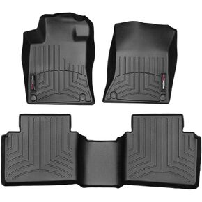 WeatherTech Custom Fit FloorLiners for Nissan Altima - 1st & 2nd Row (441498-1-2), Black in Kuwait