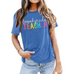 VVNTY Women Teacher Shirts First Grade: 1st Grade Teachers T-Shirt Back to School Gift Tops in Saudi Arabia