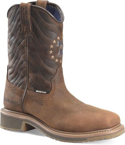 Carolina Men’s 10" Pipeline Composite Square Toe Roper in Saudi Arabia