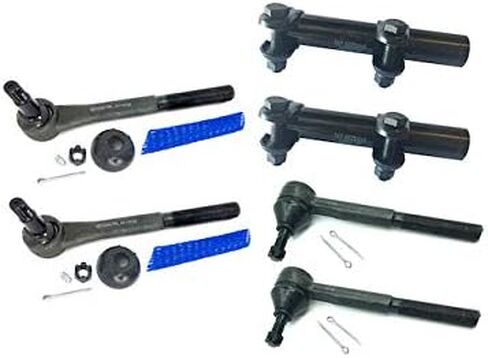 Inner and Outer Tie Rod End Kit - 6 Piece - Compatible with 1988-1999 Chevy C1500 in Saudi Arabia