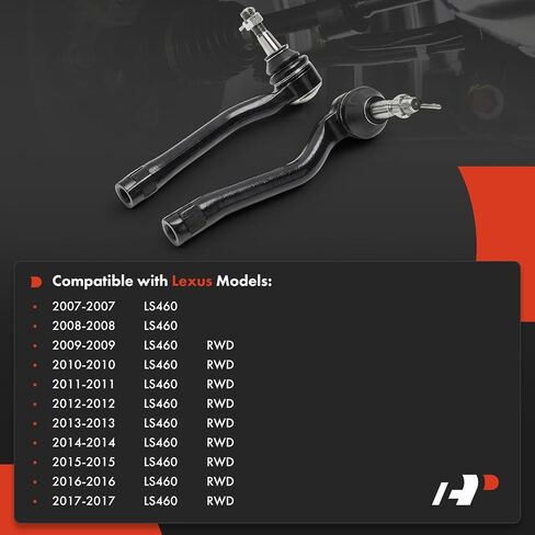 A-Premium 2 × نهايات الربط الخارجية الأمامية ، متوافق مع لكزس LS460 2007-2017 in Saudi Arabia