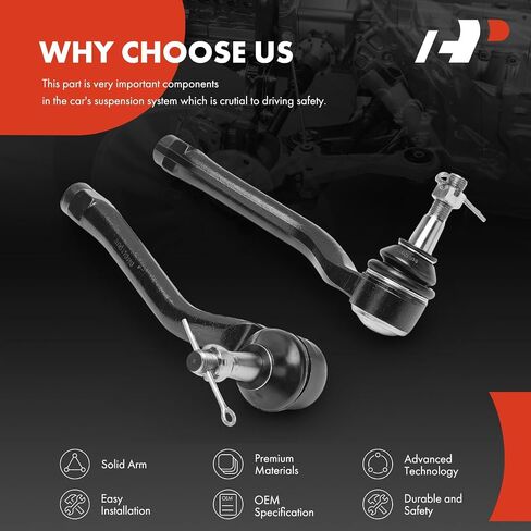 A-Premium 2 × نهايات الربط الخارجية الأمامية ، متوافق مع لكزس LS460 2007-2017 in Saudi Arabia