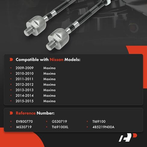 A-Premium 2 X ROD Inner Inner Rod ، متوافق مع Nissan Maxima 2009 2010 2011 2012 2013 2014 in Saudi Arabia