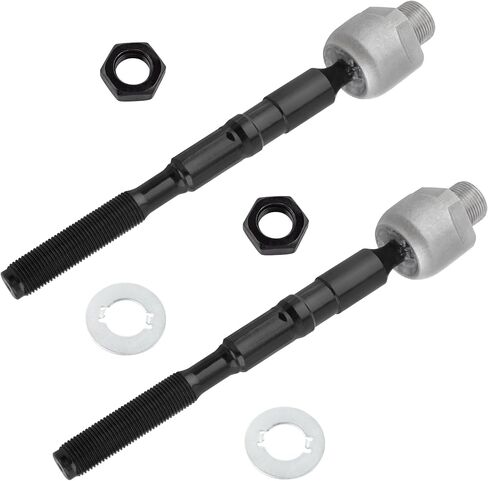 BOXI (Set of 4) Front Inner & Outer Tie Rod Ends Fit for Ford Edge 2007 2008 2009 2010 2011 2012 2013 2014 / for Lincoln MKX 2007 2008 2009 2010 2011 2012 2013 2014 2015 | EV800576 ES800473 ES800474 in Saudi Arabia