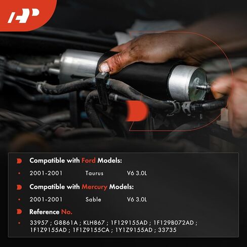 مرشح الوقود A-premium متوافق مع Ford Taurus & Mercury Sable ، 2001-2001 ، 3.0L in Saudi Arabia