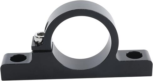 1-1/4" Fuel Filter Brackets Single 31mm Hole Aluminium Black in Saudi Arabia