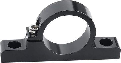1-1/4" Fuel Filter Brackets Single 31mm Hole Aluminium Black in Saudi Arabia