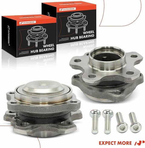 A-Premium 2 X Bront Wheel Bearing and Hub Assembly متوافق مع BMW G12 Series 740i 2016-2019 ، 750i 2016-2019 ، RWD in Saudi Arabia