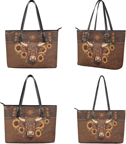 Womens Handbag Wallet Set Leather Satchel Purse Handbag with Wristlet Wallet Top Handle Handbag for Ladies in Kuwait