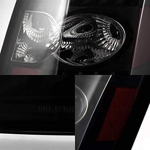 AKKON - For Black Smoke 05-07 Chrysler 300C LED Tail Lights Brake Lamp Replacement Driver And Passenger Side in Saudi Arabia