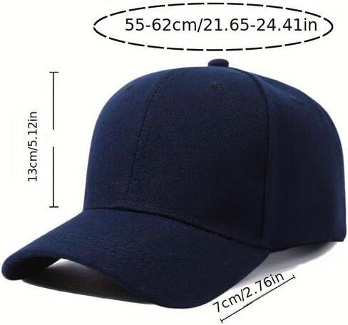 Wholesale 6-Pack Multicolor Adjustable Baseball Caps-Bulk Unisex Solid Color Blank Hats for Outdoor Activities in Saudi Arabia