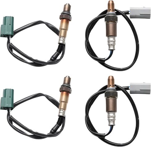 JDMON 4PCS Oxygen O2 Sensor Upstream Downstream Replacement for 2008-2013 Nissan Armada, Pathfinder, Titan 5.6L, Infiniti Qx56 2008-2010 Compatible with 234-9038, 2349038, 234-4835, 2344835 in Saudi Arabia