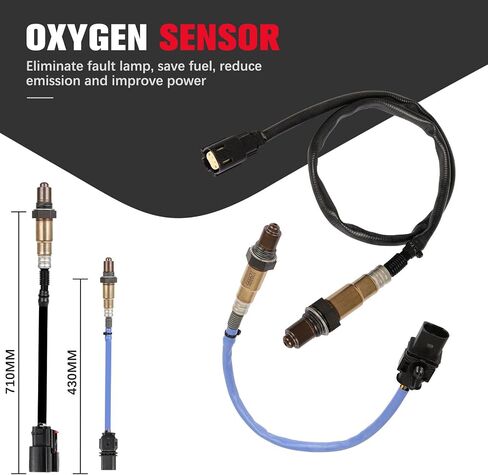 مستشعر O2 Oxygen Optream Absstream متوافق مع Ford Focus 2012 2013 2014 8F9Z-9F472-H CV6Z-9G444-A 2PCS in Saudi Arabia