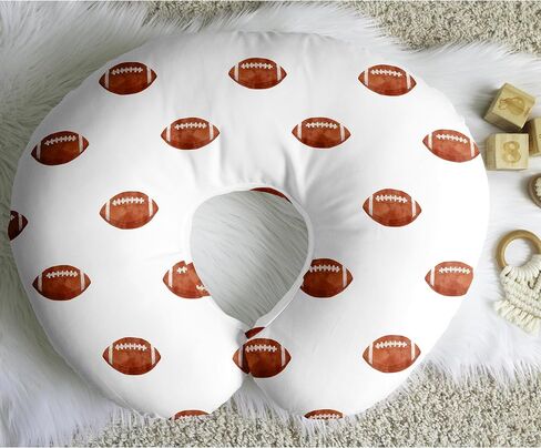 Sweet Jojo Designs Sports Smooth Boy Pillow Cover Cover Baby Plackcover Infant Infant Nudborn Risery Preshing Pillowcase Pillow Not not Combass Matercolor Vintage Sport Stars in Kuwait