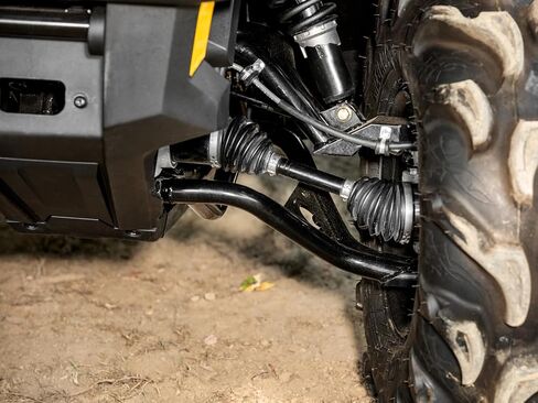 Superatv High التخليص 2 "الإزاحة الأمامية الأمامية A -arms لإطارات Can -Am Outlander (Gen 2) 2019+ - أسود - تصل إلى 32" إطارات in Kuwait