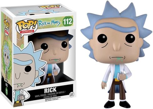 Funko POP Animation: Rick & Morty - Rick Action Figure in Saudi Arabia