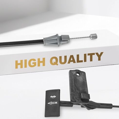 Partsflow Hood Cable Cable W/Handle لعام 2004 2005 2006 2007 2008 Ford F-150 لعام 2006 2007 2008 Lincoln Mark LT 4L3Z16916AA ، 912-039 in Saudi Arabia