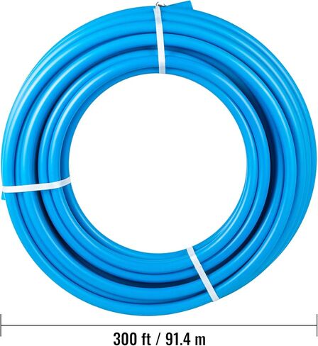 أنبوب PEX Vevor ، 1 بوصة × 500 قدم PEX ، أنبوب غير أكسجين أبيض حاجز الأوكسجين ، خط مياه مرن لخرطوم الصرف الصحي RV ، السباكة ، التسخين المشع in Kuwait