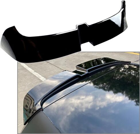 Liru Rear Roof Spoiler Window Wing for VW Golf MK6 R 2008-2012 Car in Saudi Arabia