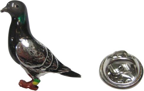 Kiola Designs Colored Pigeon Bird Lapel Pin in Saudi Arabia