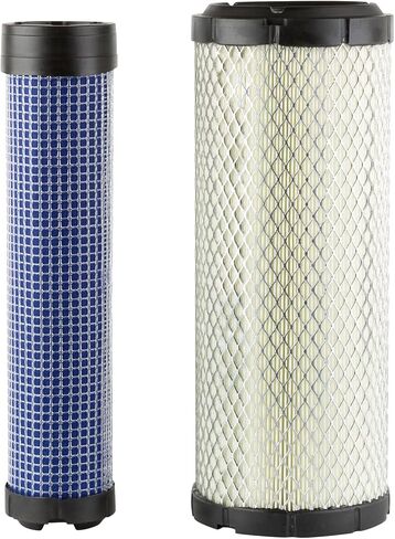 46671&46672 Engine Air Filter Kit Inner Outer Fit for John Deere Skid Steer 240 250 270 CT322 317 Case 40XT 60XT 70XT 75XT 85XT 1840 1845C 435 445 445CT Kubota SVL75 SVL75-2 SVL75C SVL75C-2 in Saudi Arabia