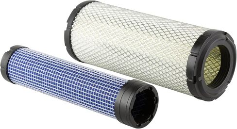 46671&46672 Engine Air Filter Kit Inner Outer Fit for John Deere Skid Steer 240 250 270 CT322 317 Case 40XT 60XT 70XT 75XT 85XT 1840 1845C 435 445 445CT Kubota SVL75 SVL75-2 SVL75C SVL75C-2 in Saudi Arabia