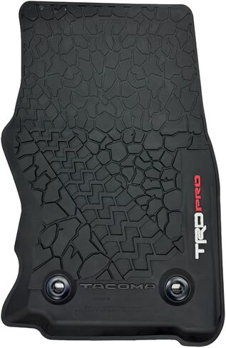 Toyota TRD PRO All-Weather Floor Liners, 4-Piece Set for 2024+ Tacoma, Black in Saudi Arabia