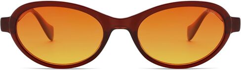 SOJOS Ocean Collection Polarized Retro Oval Small Sunglasses Womens Recycled Plastic Frame Eco-Friendly UV400, Echo in Saudi Arabia