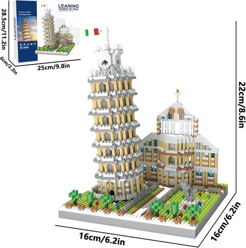 White House Architecture Model Micro Mini Building Block Sets for Adults,Famous Landmark Series Kit Toy Gift for Kids 3000+ Pieces in Saudi Arabia